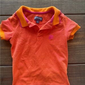 Vilebrequin Kids Orange Polo Shirt